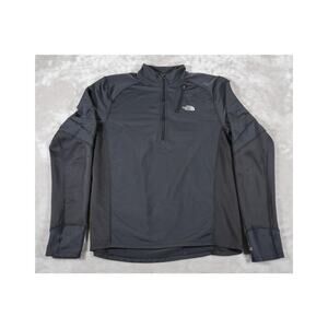 North Face Pullover Mens Large Flight Series VaporWick Running Shirt Zip Up